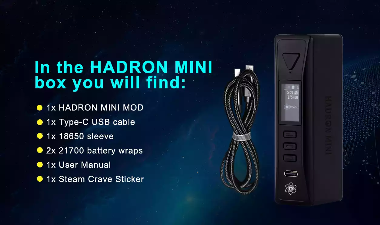 mod Hadron Mini DNA100C negru